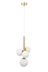Lampa Sigma PERLA LUX 4 zwis biały 40780