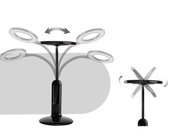 Lampa biurkowa LIGHT07 czarna