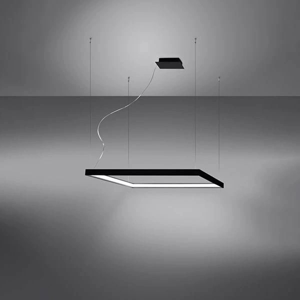 Lampa wisząca NELYA M, czarna, 50W LED, barwa neutralna 4000K, TH.151