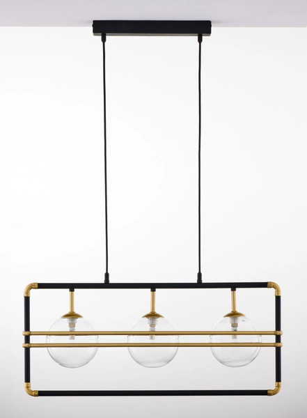 Nowoczesna Lampa wisząca FIORI wys. 115cm 3xG9 14W IP20 | Złoty