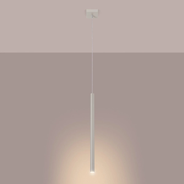 Lampa wisząca PASTELO 1 beżowa