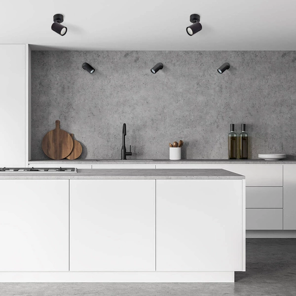 Spot czarny z serii SNOW