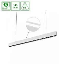 ALLDAY INSPIRE TWO SIDES DARK LIGHT 50st CZARNY 830 39W 230V 1120mm BIAŁY