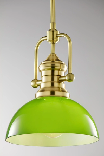 Klasyczna Lampa wisząca PLATINO wys. 166cm 1xE27 15W IP20 | mosiądz szczotkowany