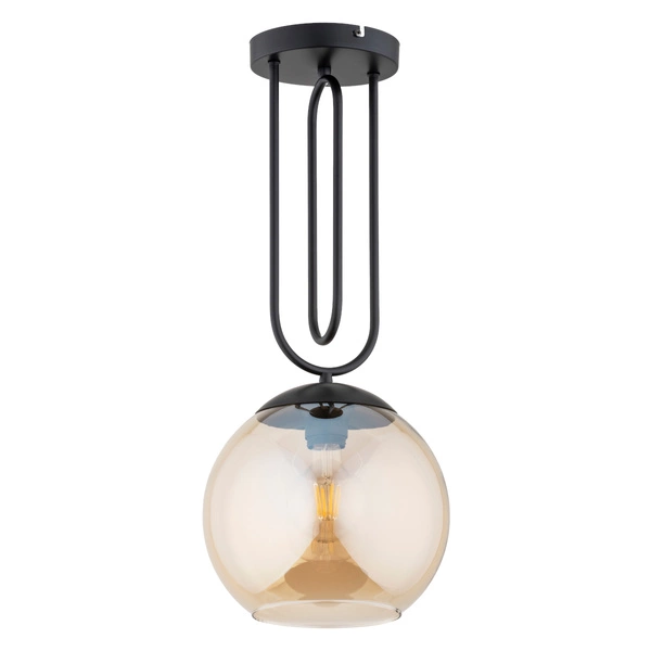 Lampa sufitowa ALFA RITA BURSZTYNOWA 1xE27 25cm | 61194
