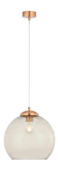 Nowoczesna Lampa wisząca ASTI wys. 80cm 1xE27 15W IP20 | Miedziany