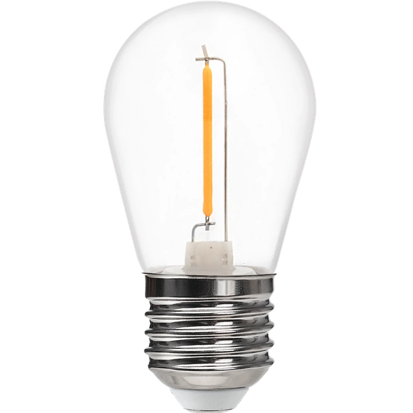Żarówka Filamentowa E27 LED, 1W, ST45, barwa ciepła 2700K, EKZF9139