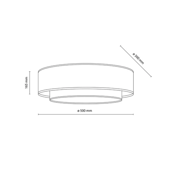 CALISTO JUTA LAMPA SUFITOWA 4 500