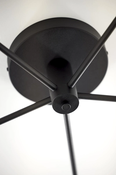 Nowoczesna Lampa sufitowa PRATO wys. 27cm 5xG9 14W IP20 | czarny