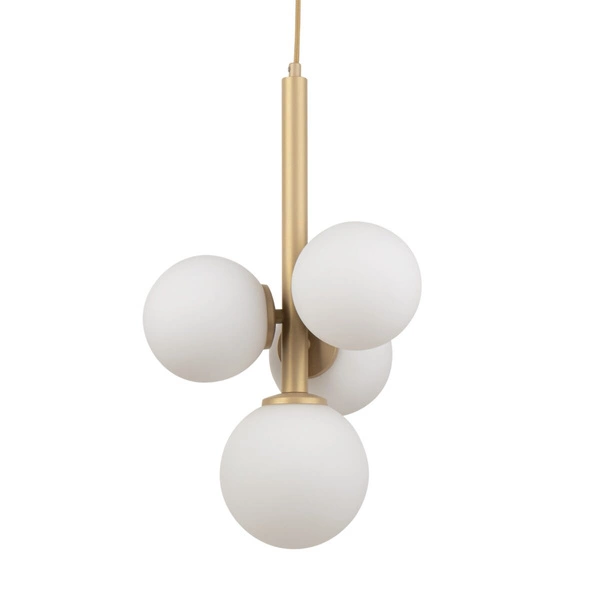 Lampa Sigma Perla 4 zwis złoty beż 33606