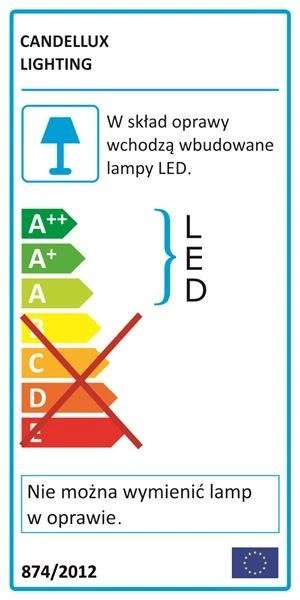 Lampa kinkiet QUASAR 1 LED 11W 4000K CHROM