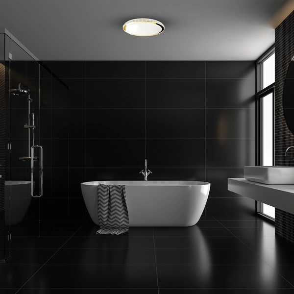 Plafon Layla Gold, ML8131, biały/złoty, 50W LED, ściemnialny + pilot