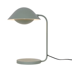 Lampa stołowa FREYA E14 40W Metal | Zgaszona zieleń