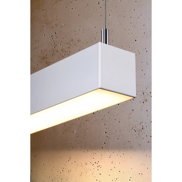 Lampa wisząca PINNE 1450 BIAŁA 48W barwa ciepła 3000K TH.083