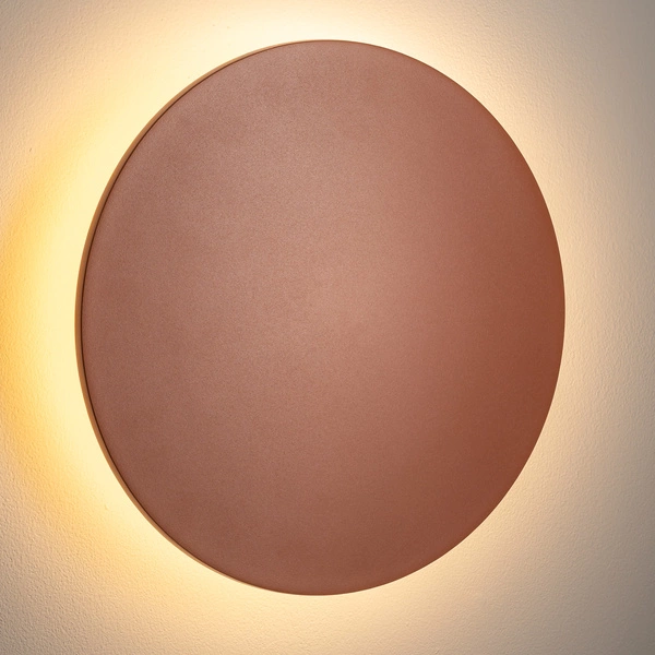 Zewnętrzny Kinkiet ARIA LED XL 15W 3000K 1100lm szer.30cm IP54 | Brick red 11574