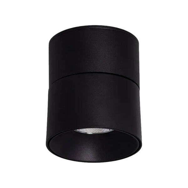 Lampa punktowa Czarna 15W Spot LED 2700-3200K Abruzzo Romeo 11x9cm