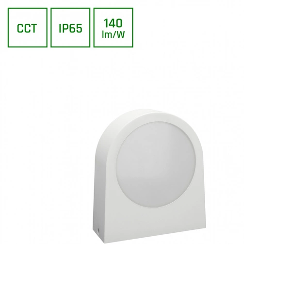 VERSA 15W CCT 230V 100ST IP65 70X180x196MM BIAŁY ELEWACYJNA