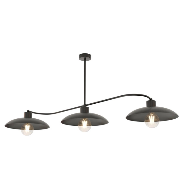 Lampa sufitowa Emibig FOSTER 3 Czarny 1353/3