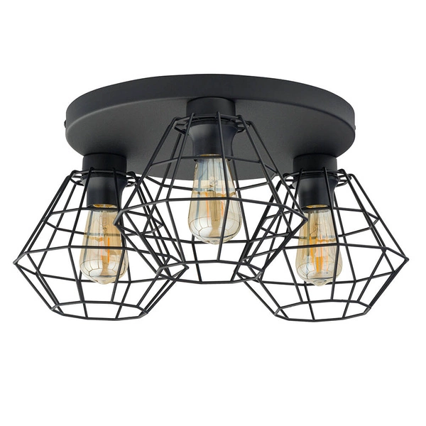 DIAMOND NEW BLACK LAMPA SUFITOWA 3 PL 6205