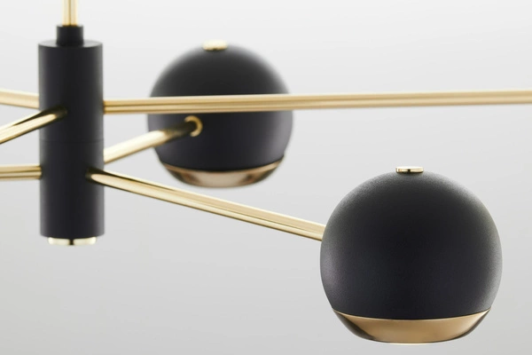 Nowoczesny Żyrandol MOKA wys. 47-69cm 3xG9 3xGU10
14W IP20 | Złoty