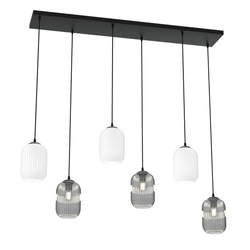 Lampa wisząca Emibig VERDI 6 BL MIX 1436/6