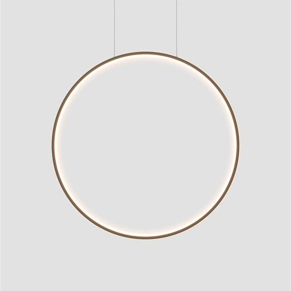 Lampa wisząca Mirror czarna LED CCT