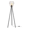 Endorfina lampa podłogowa 1xE27 maks. 40W czarny metal/czarny kabel PVC 12520104
