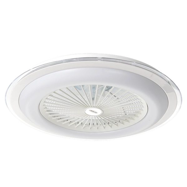 Plafon lampa sufitowa LED ZONDA WHITE 48W z wentylatorem oraz funkcją ściemniania I biały I ML8504