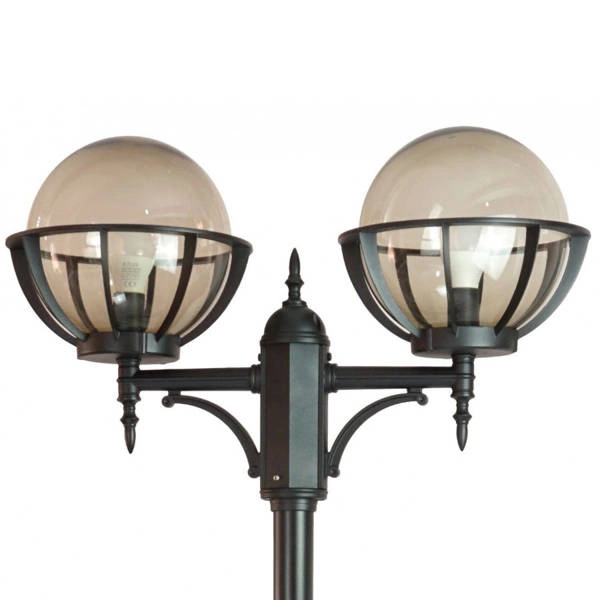 Lampa masztowa KULE Z KOSZYKIEM 250 OGMWN 2 KPO 250 latarnia | czarna