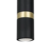 Lampa wisząca JOKER, czarny/złoty satynowy, 1x8W GU10, MLP9666