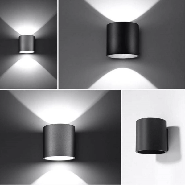 Kinkiet Sollux ORBIS 1 Biały 12W LED, SL.0050