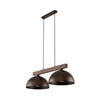 OSLO BROWN LAMPA WISZĄCA 2 PŁ 4507