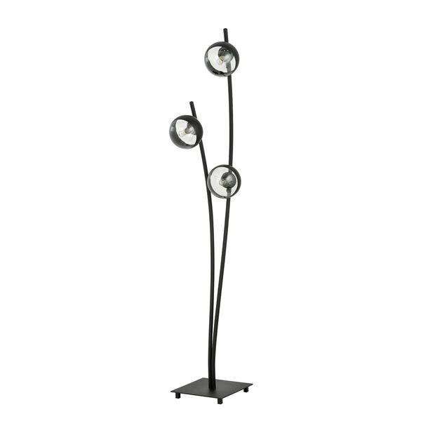 Lampa podłogowa Emibig HUNTER LP3 Czarny/STRIPE 1101/LP3