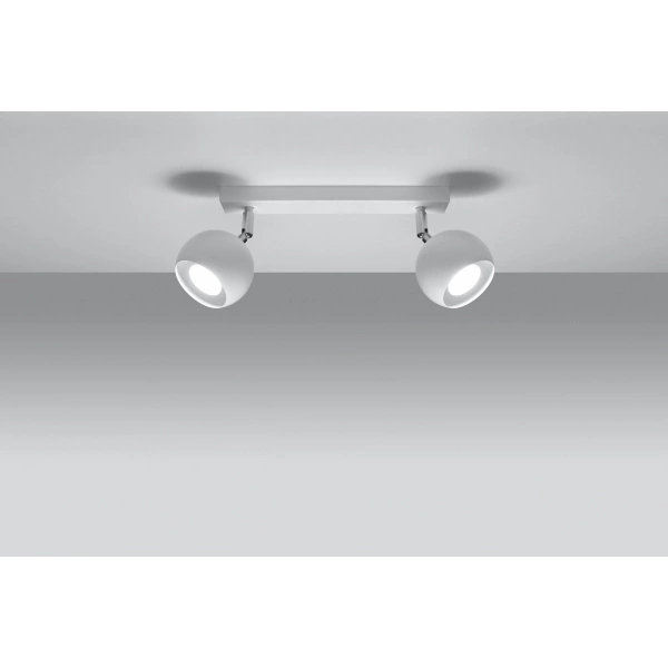 Nowoczesna lampa sufitowa OCULARE 2 SL.0438 Biała 2xGU10