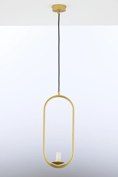 Nowoczesna Lampa wisząca IGON wys. 125cm 1xE14 11W IP20 | Złoty