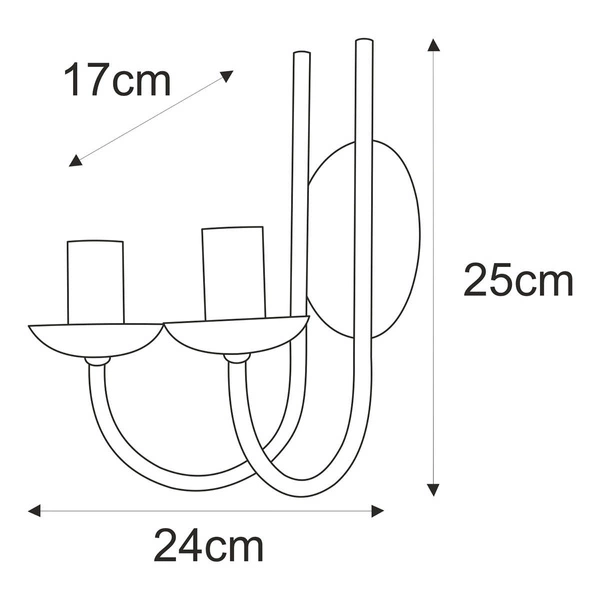 Kinkiet K-4973 z serii HARIS