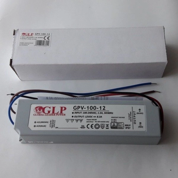 Zasilacz IP67 LED GLP GPV-100-12 100W