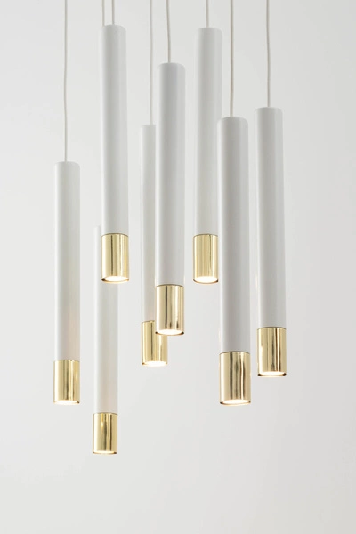 Lampa Sigma SOPEL GRAND 8 biały/złoty lampa wisząca 33391