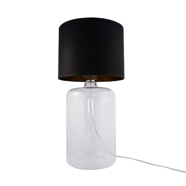 Lampa stołowa AMARSA TRANSPARENT 5508BKGO