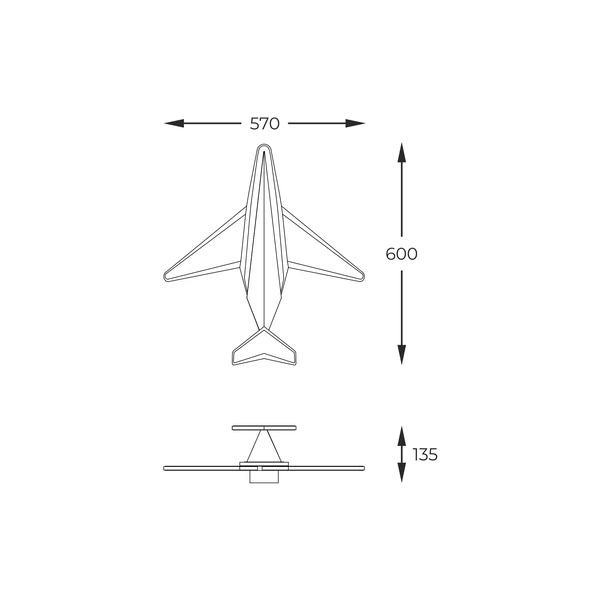 MX3140-1-3XCT SKY KINKIET NIEBIESKI/BLUE