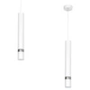 Lampa wisząca JOKER, biały/chrom, 1x8W GU10, MLP1347