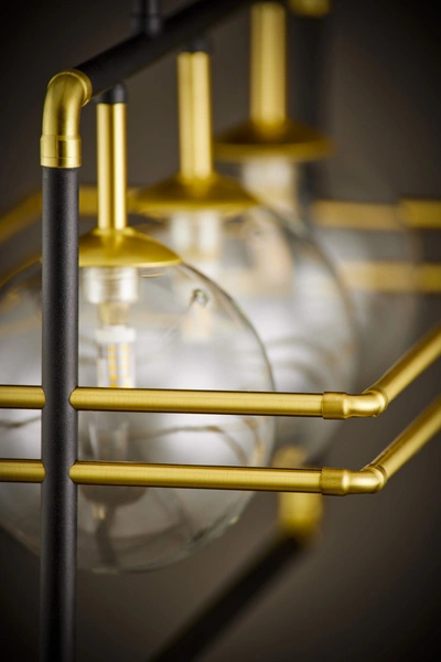 Nowoczesna Lampa wisząca FIORI wys. 115cm 3xG9 14W IP20 | Złoty