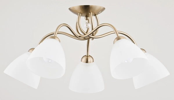 Lampa sufitowa ALFA AMARILLO PATYNOWA 5xE27 61cm | 23755