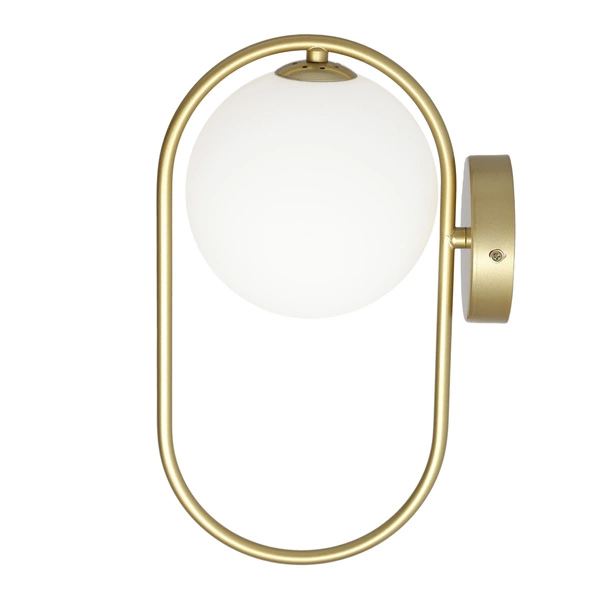 Kinkiet CORDEL 1X28W G9 RING mosiądz