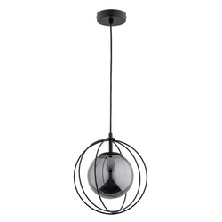 Lampa wisząca ALFA SONAR CZARNA 1xE14 24cm | 61240