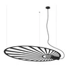 Lampa wisząca LEHDET TH.001CZ, czarna, 1x60W E27