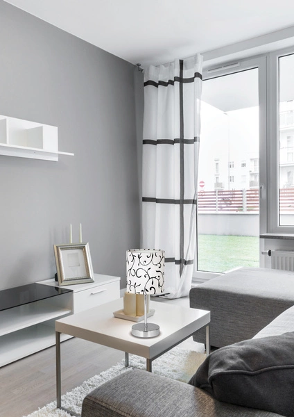 Lampa gabinetowa/stołowa/nocna EMILY 41-26750 chrom/abażur biały 1x40W E14