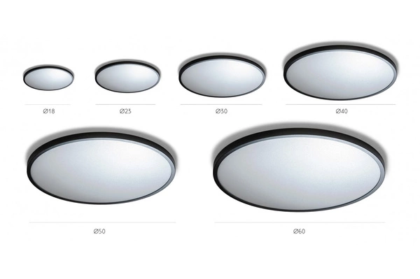 Azzardo MALTA R 50 4000K BK 4252