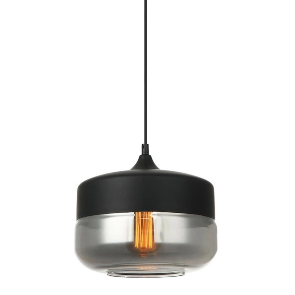 Lampa wisząca MOLINA śr. 25cm E27 | grafitowy