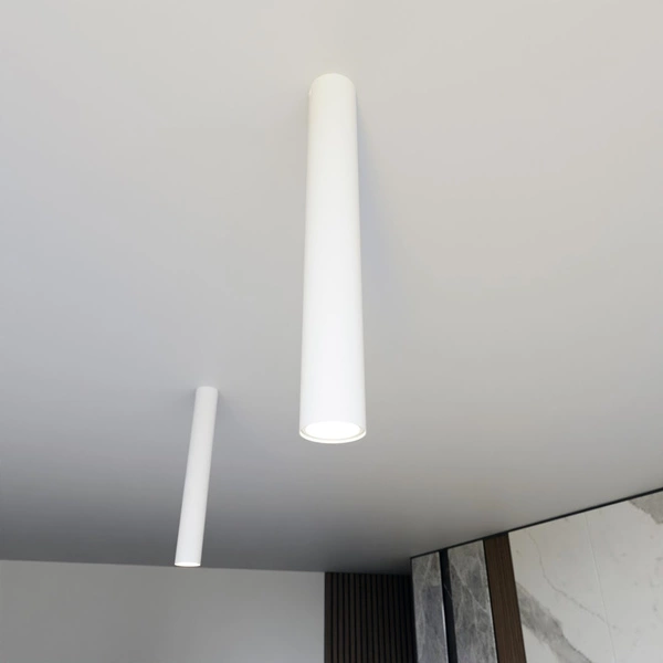 Lampa sufitowa Emibig TECNO 1L Biały oprawa oświetleniowa 1317/1L